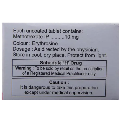 folitrax 10mg tablet 10's